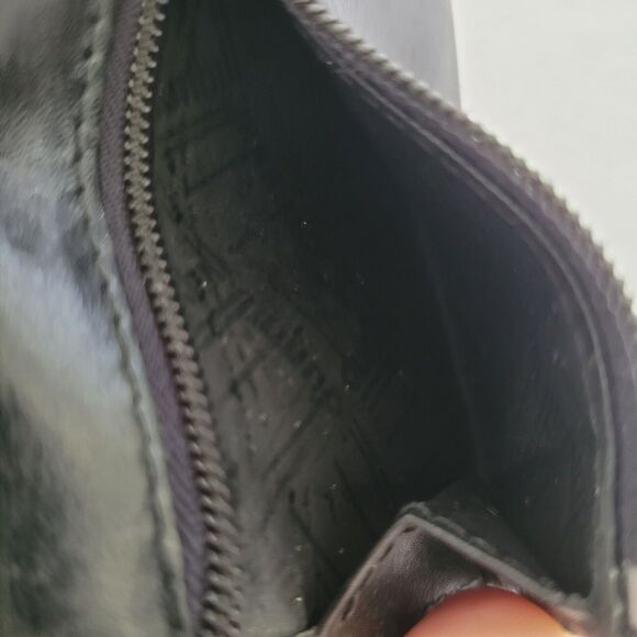 Dunhill Key Case Hooks Holder Wallet Logo Black Trifold Designer Coin Retro - Picture 7 of 10